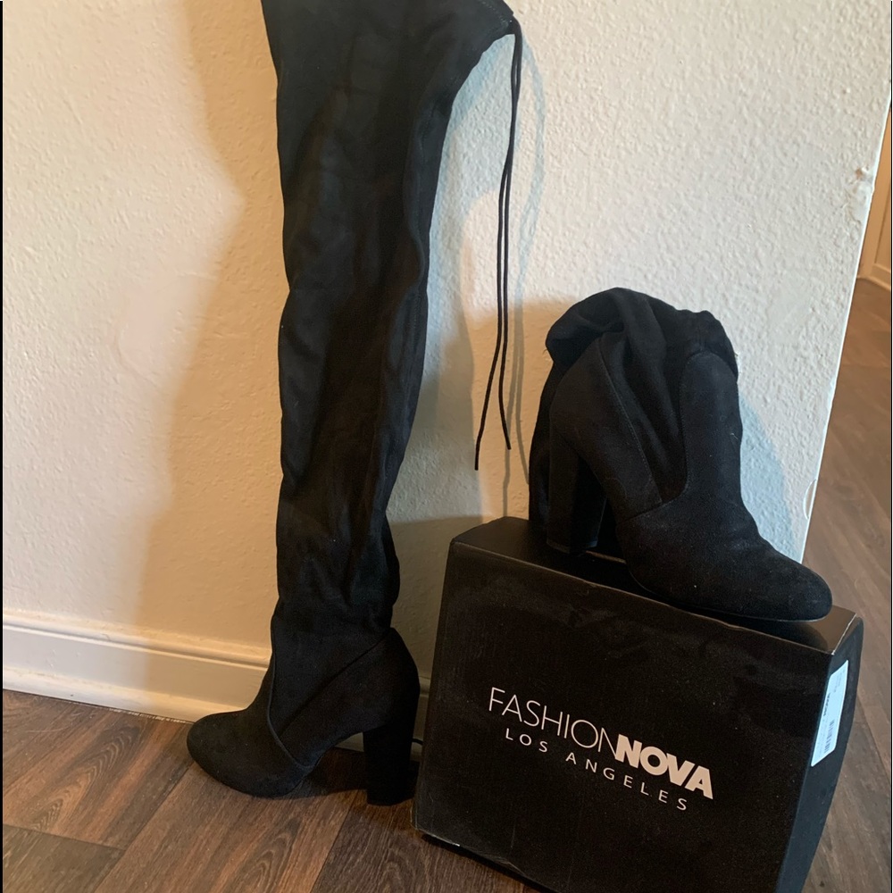 Thigh high boots